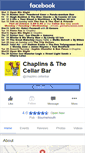 Mobile Screenshot of chaplins-bar.co.uk